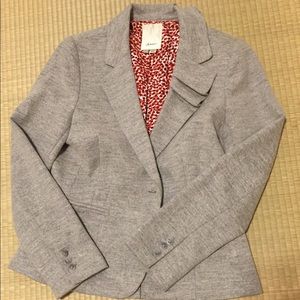 Elevenses Wool Blend Blazer Anthropologie